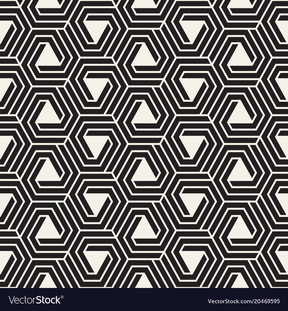 Modern Geometric Lattice Pattern