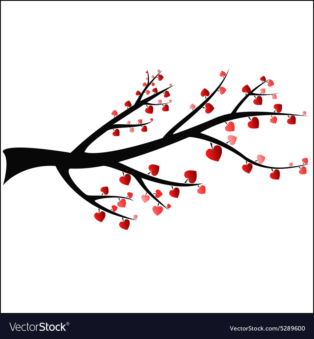 Branch with heart