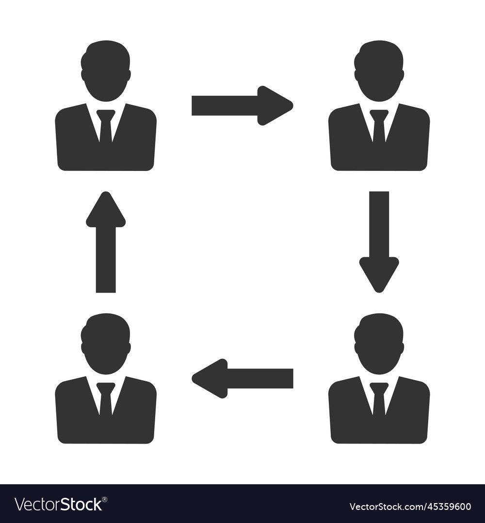 Connection structure icon