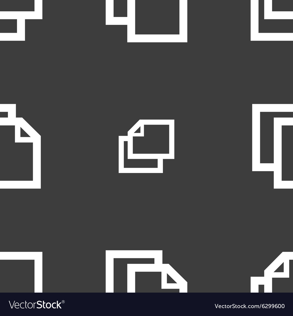 Edit document sign icon content button seamless