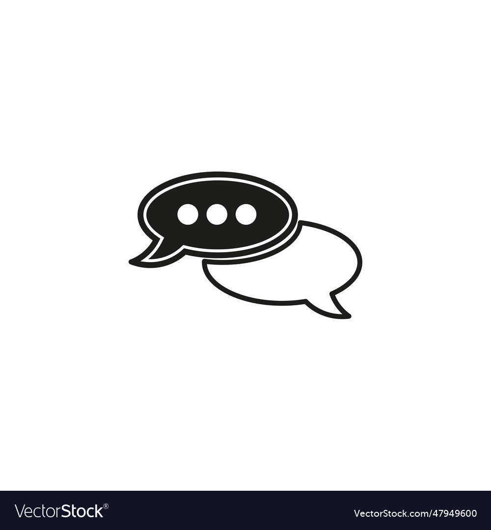 Message icon eps 10 Vector Image Message icon eps 10