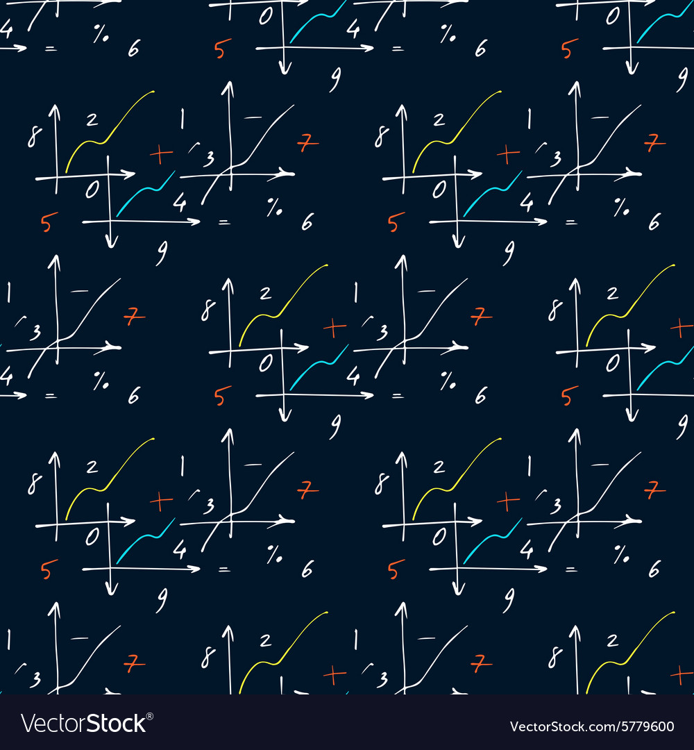 Seamless pattern with elements of geometry
