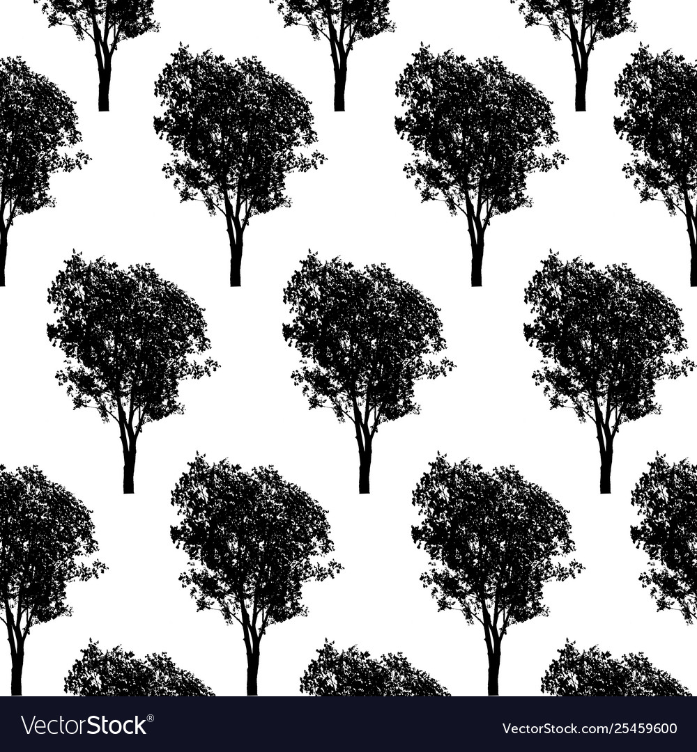 Trees pattern texture design