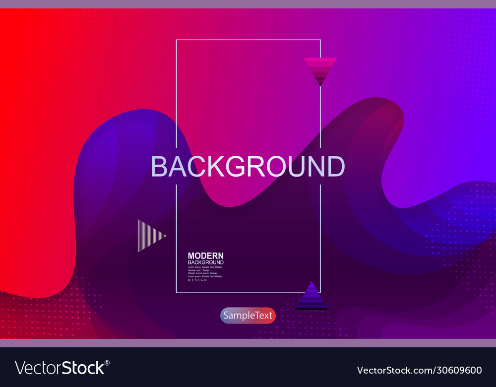 Violet background with gradient abstract oval