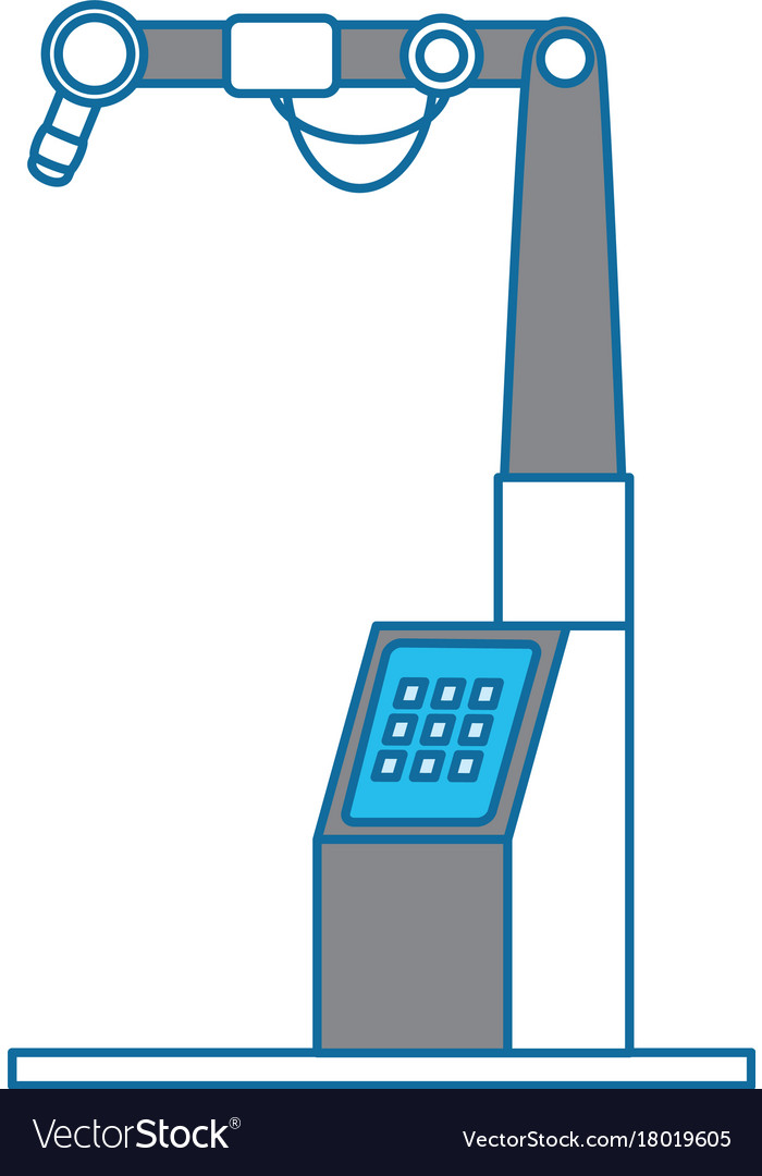 Assembly machine isolated icon