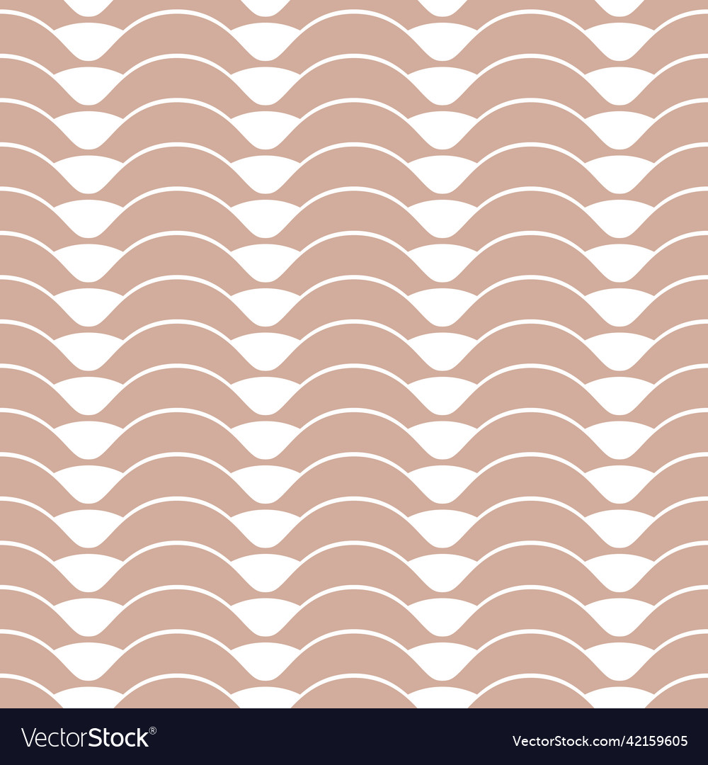 Brown waves geometric pattern abstract repeat