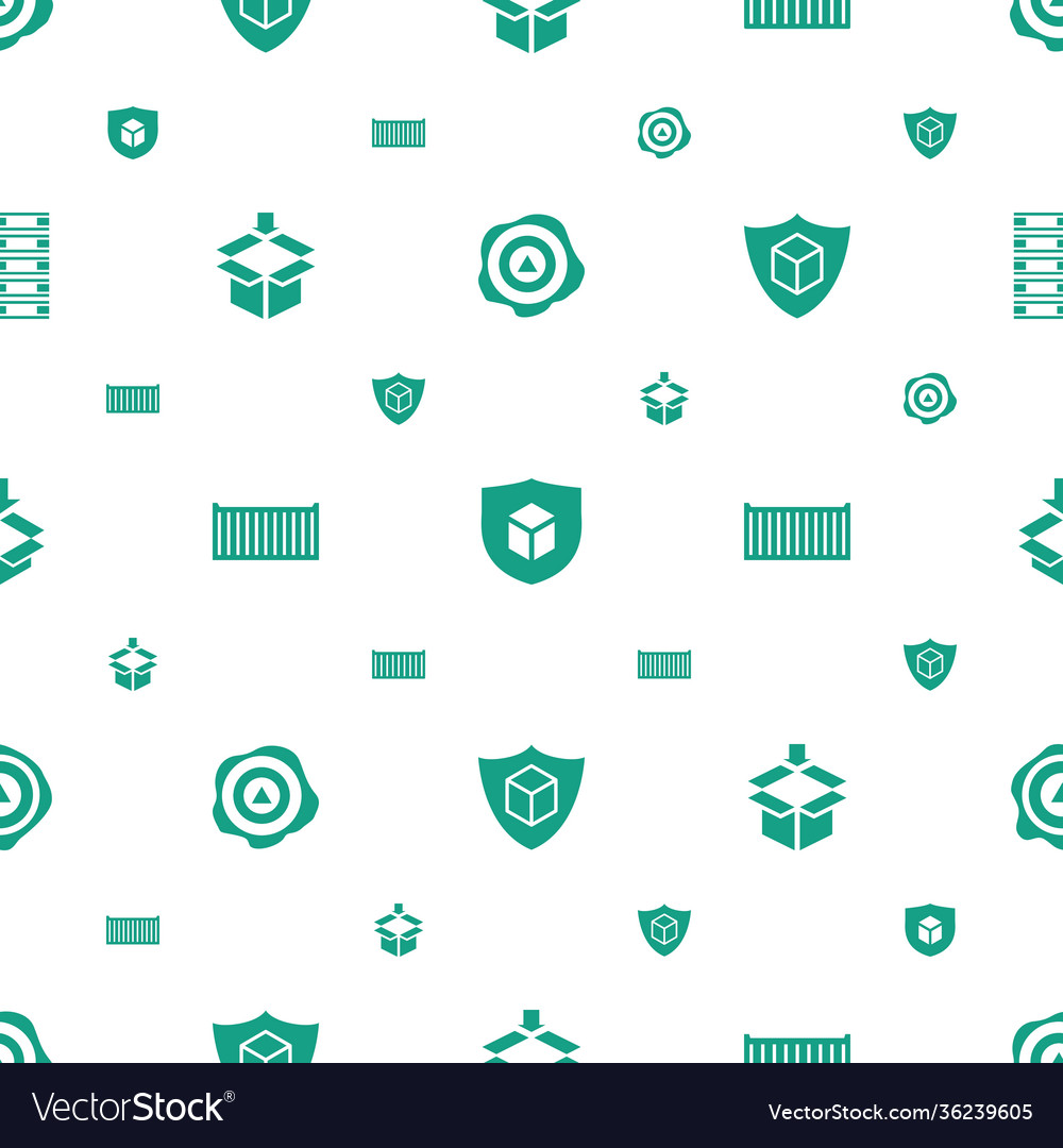 Crate icons pattern seamless white background