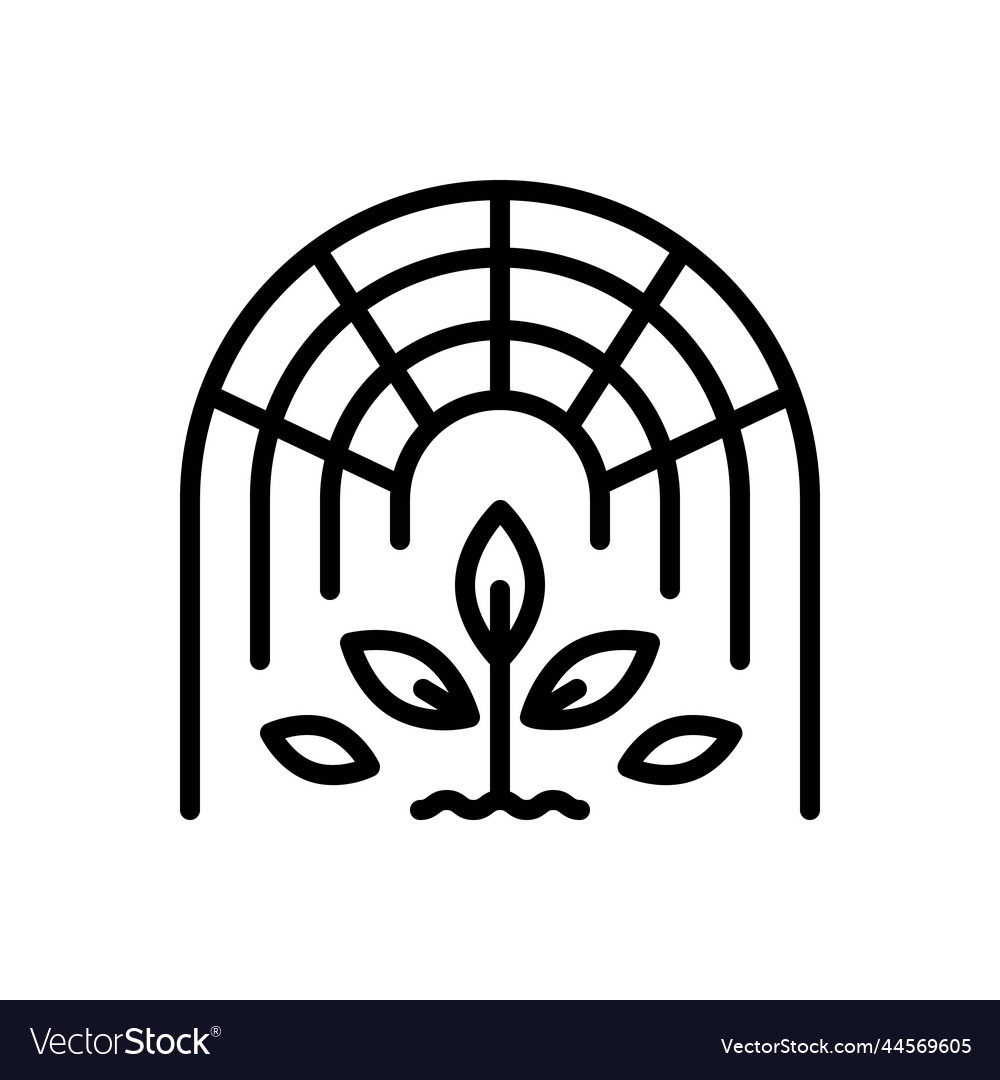 Greenhouse Royalty Free Vector Image - VectorStock
