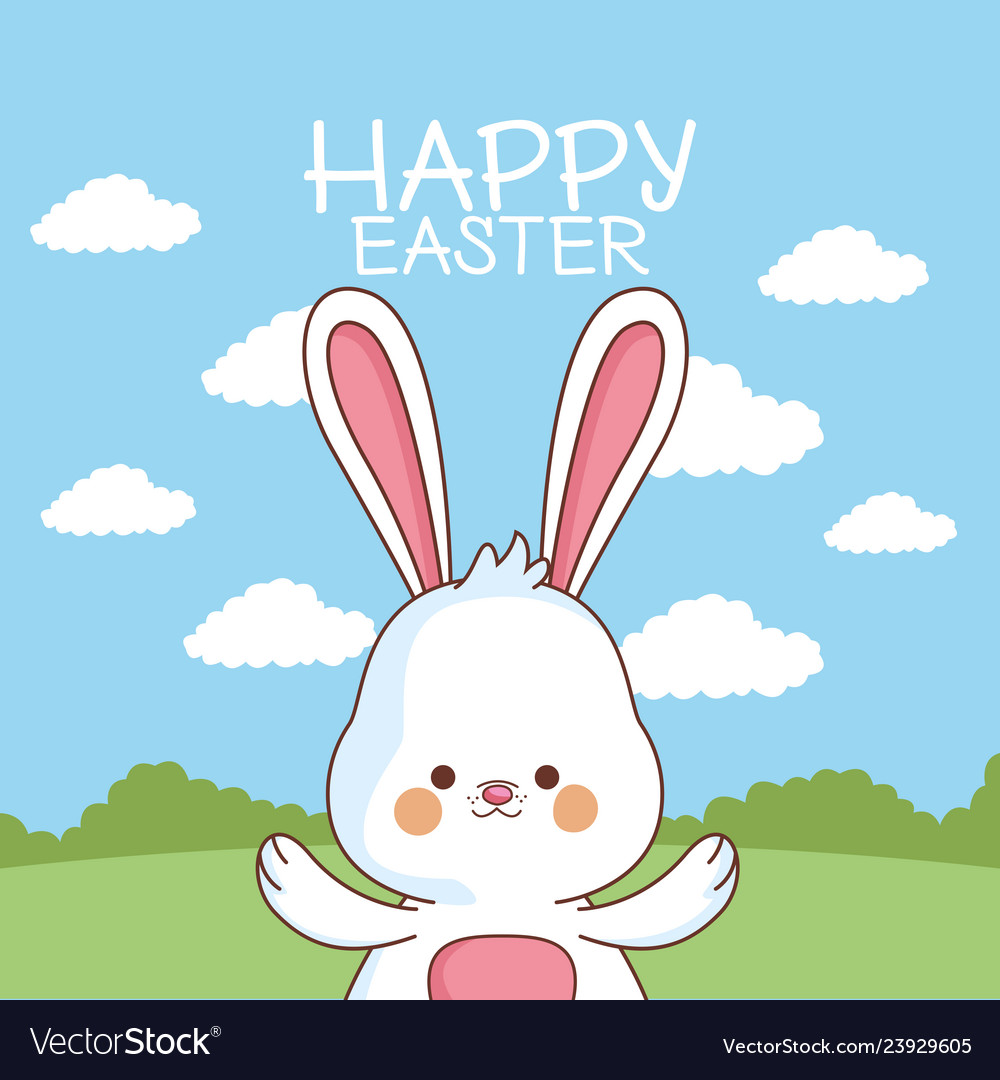 Happy easter card