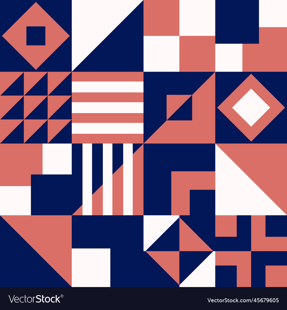 Neo geo pattern with a geometric twist