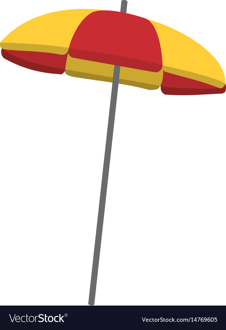 Parasol umbrella icon image Royalty Free Vector Image