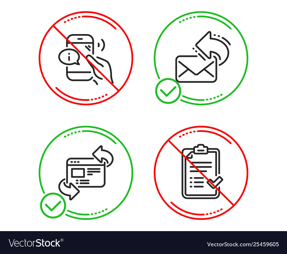Refresh website call center and share mail icons Vector Image Refresh website call center and share mail icons