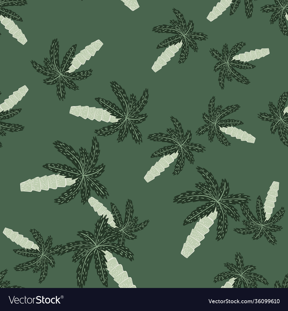 Botanic seamless random pattern with hand drawn vector image Botanic seamless random pattern with hand drawn