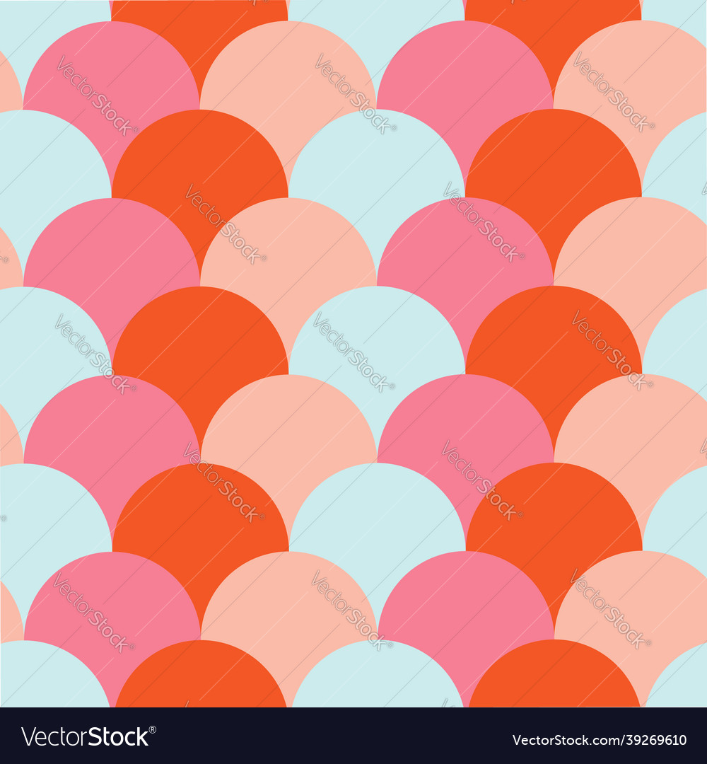 Scallop background design fish tail scale