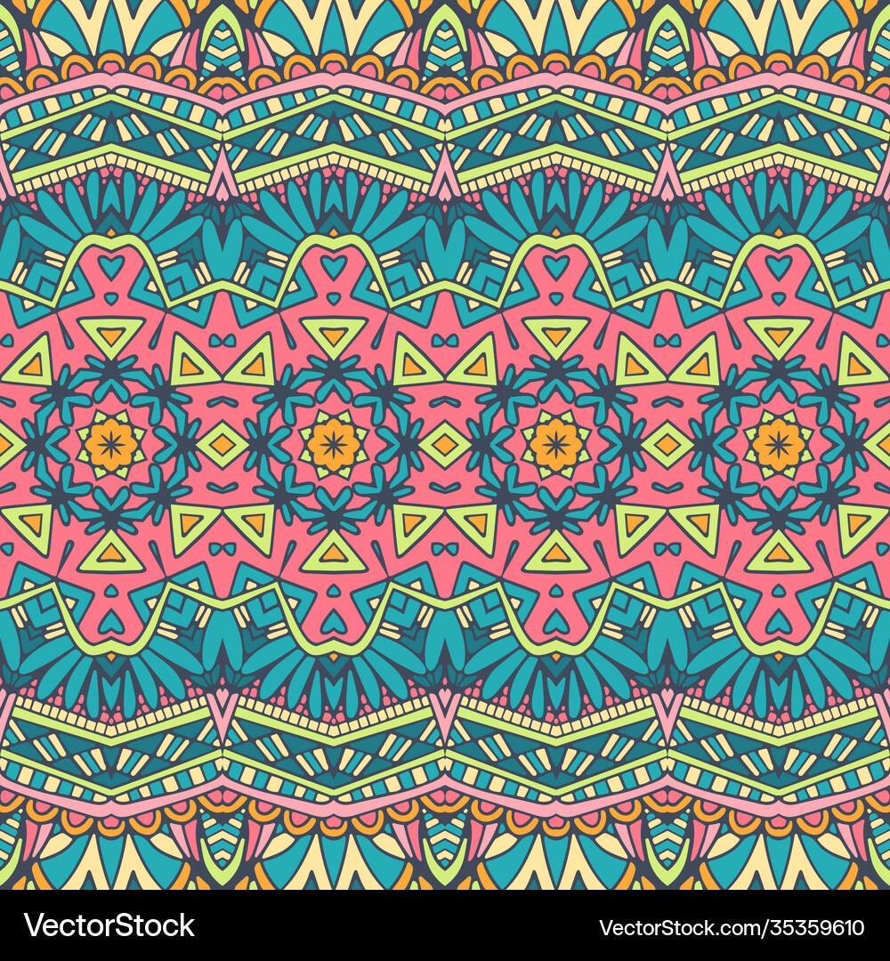 Seamless pattern ornamental Royalty Free Vector Image