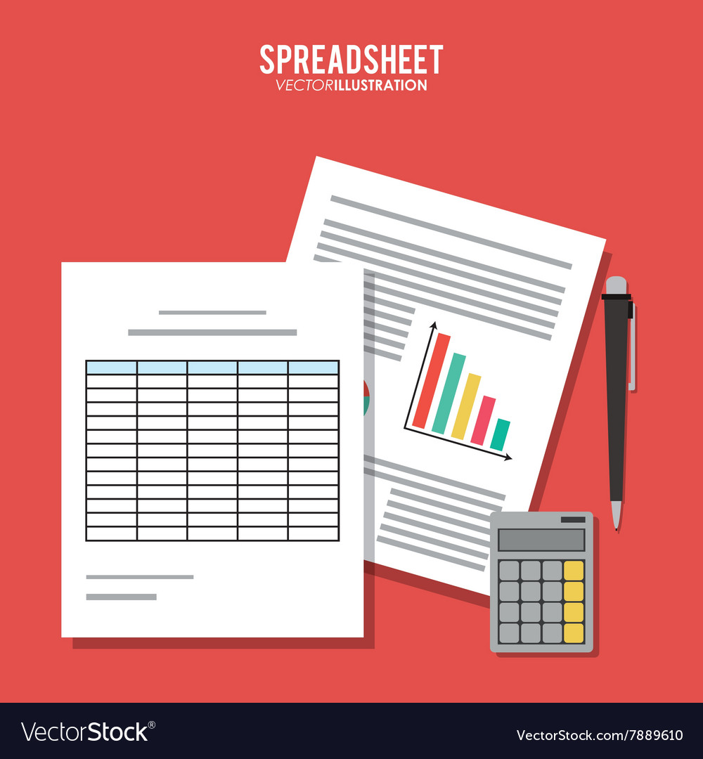 Spreadsheet icon design