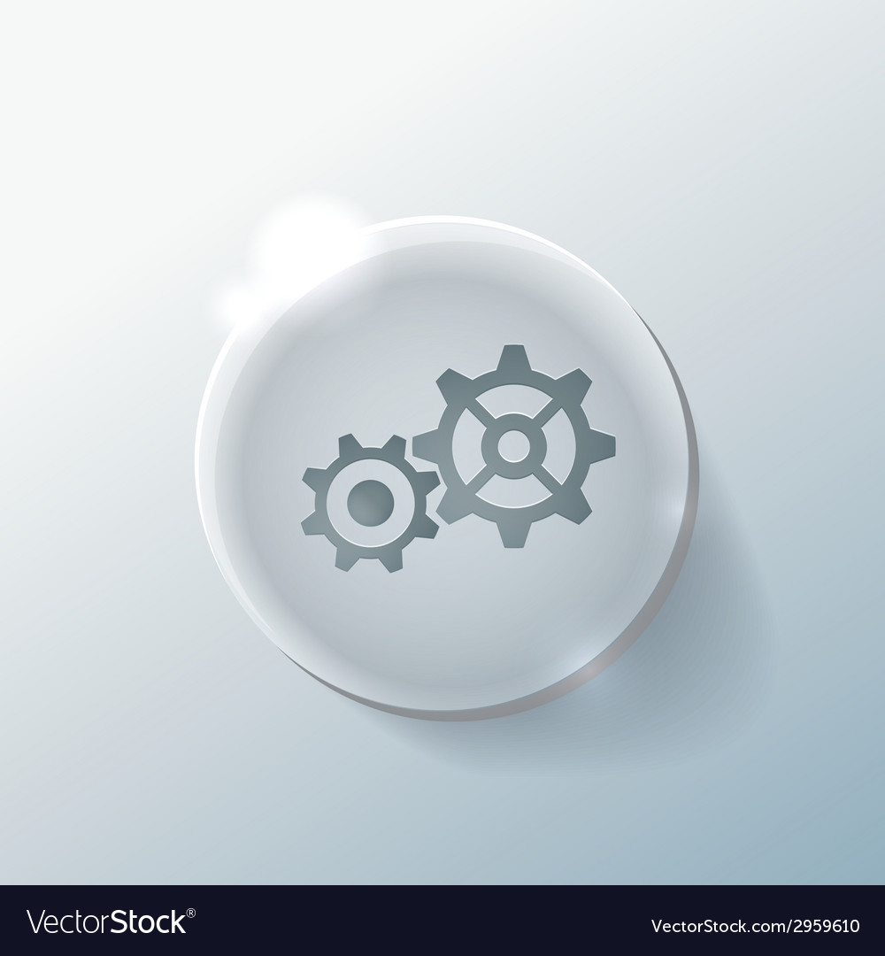 Symbol settings cogwheel