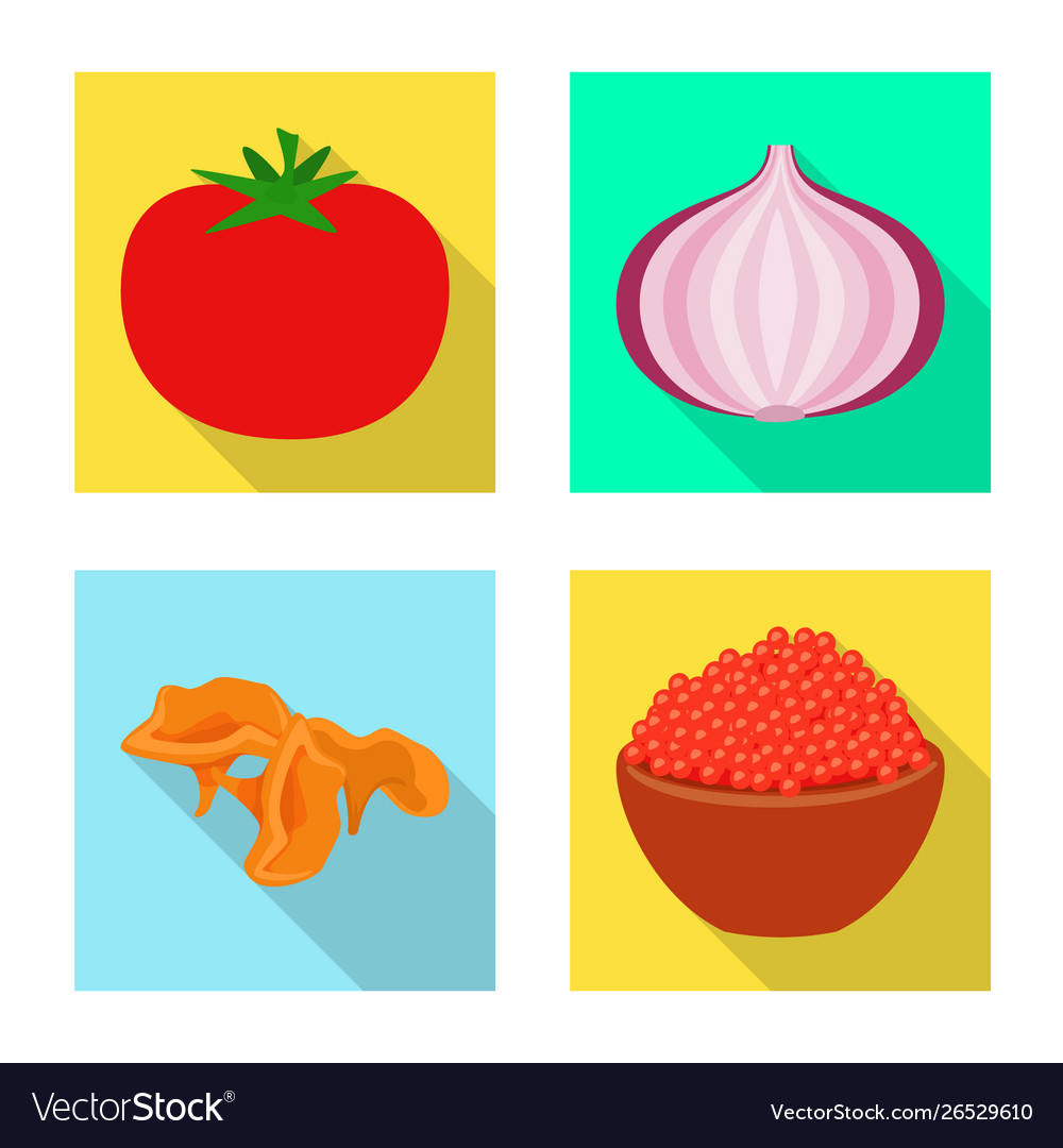 Taste and product logo set