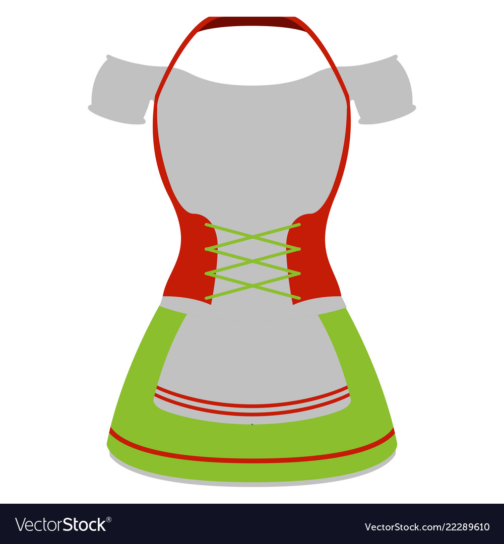 Traditional oktoberfest dress for women