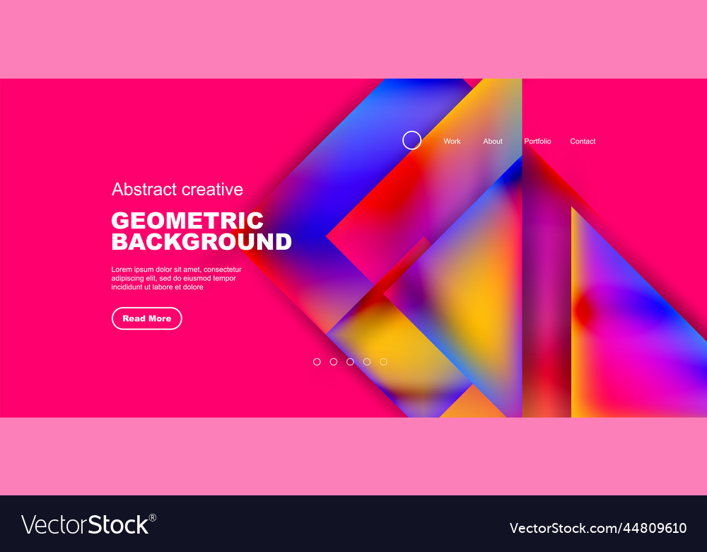 Triangle abstract background Vector Image Triangle abstract background
