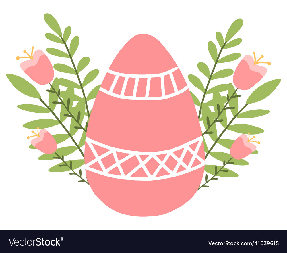Ein Ostereier vector image Ein Ostereier