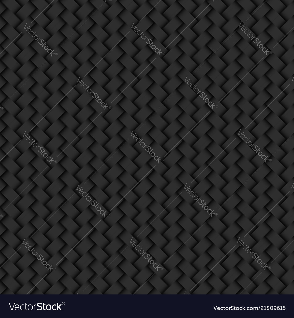 Black background abstract wicker texture seamless