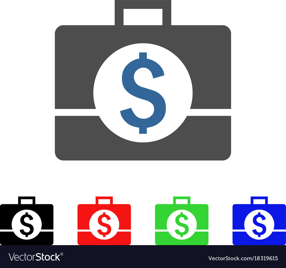 Business case icon Royalty Free Vector Image - VectorStock