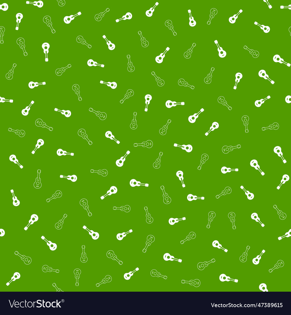 Guitar seamless pattern background texture vector image Guitar seamless pattern background texture
