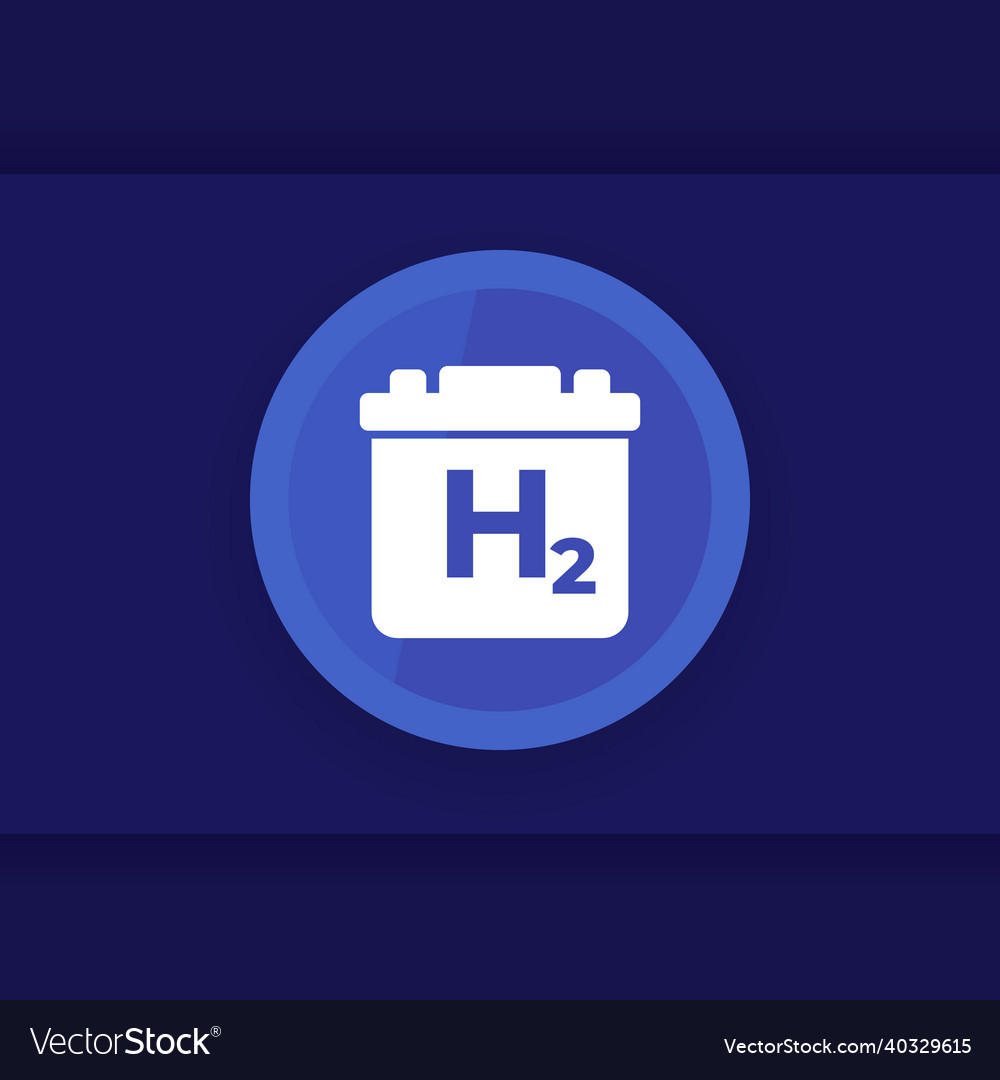 Hydrogen Energy Icon