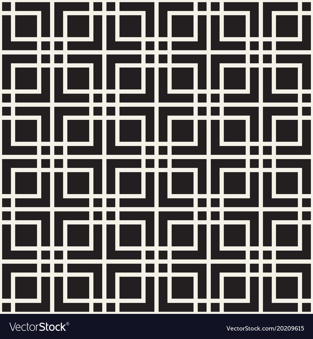 Modern Lattice Geometric Pattern