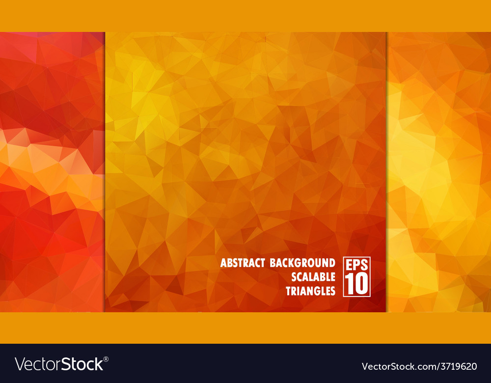 Abstract geometric background of triangles