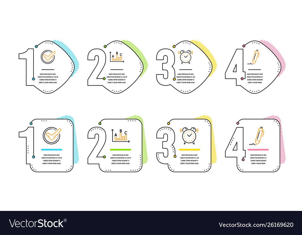 Alarm clock survey results and confirmed icons