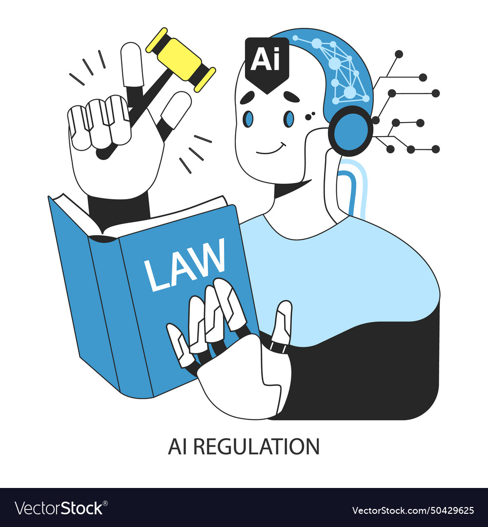 Ai Ethics Artificial Intelligence Alignment Vector Image Ai Ethics Artificial Intelligence Alignment Vector Image