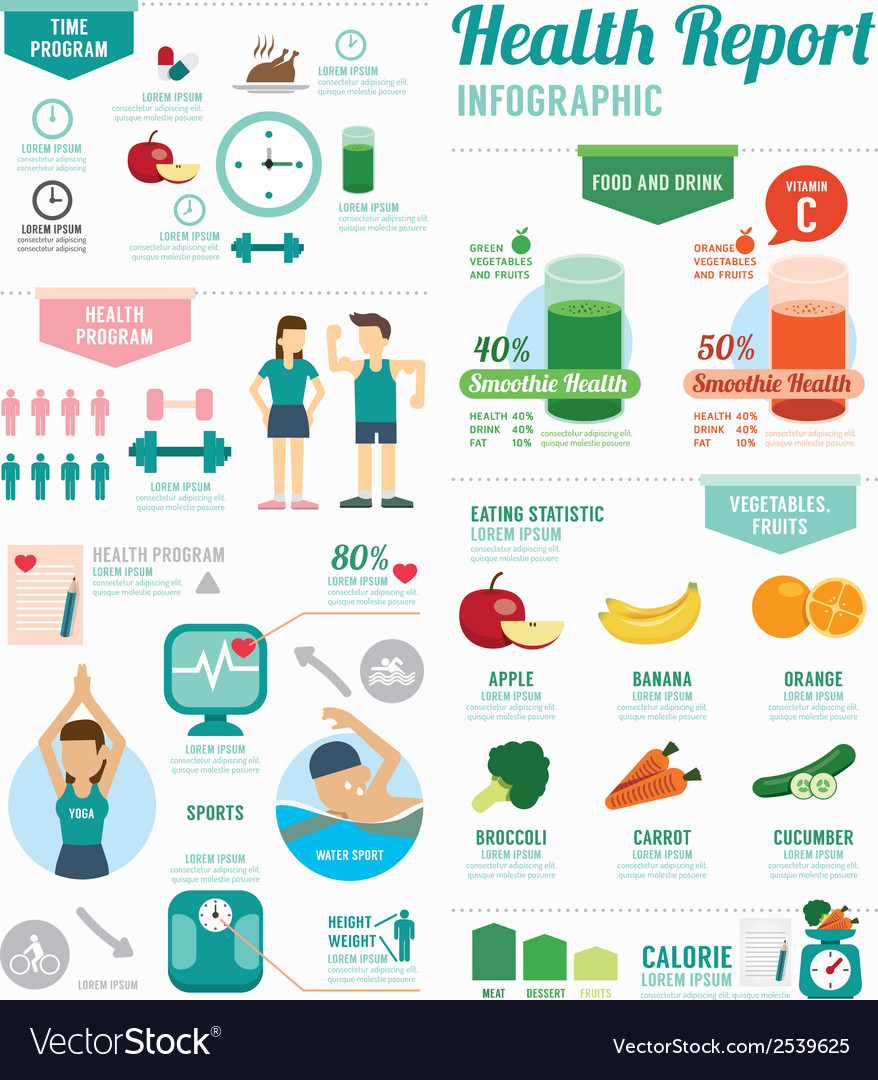 infographic sport template