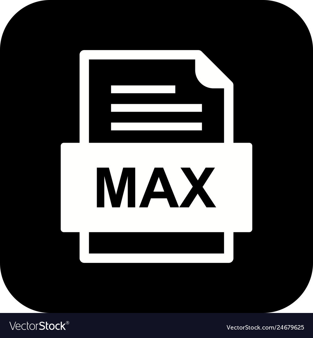 Max file document icon