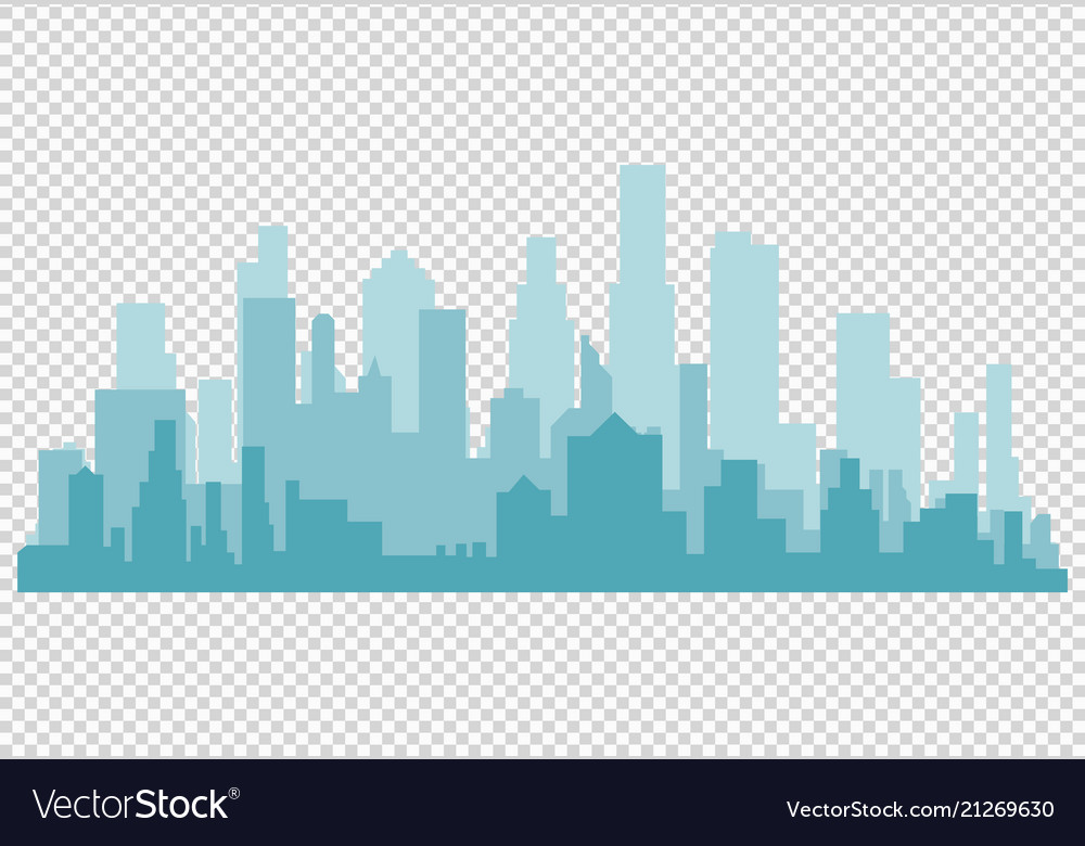 City skyline urban landscape