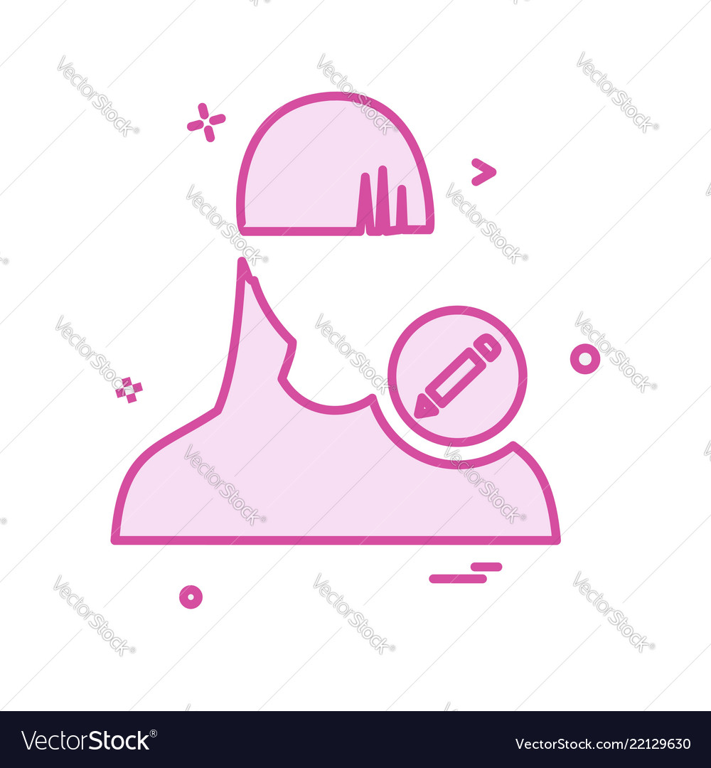 Edit user icon design