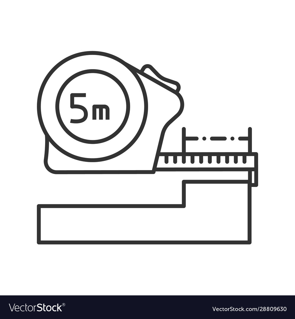 Meter roulette linear icon