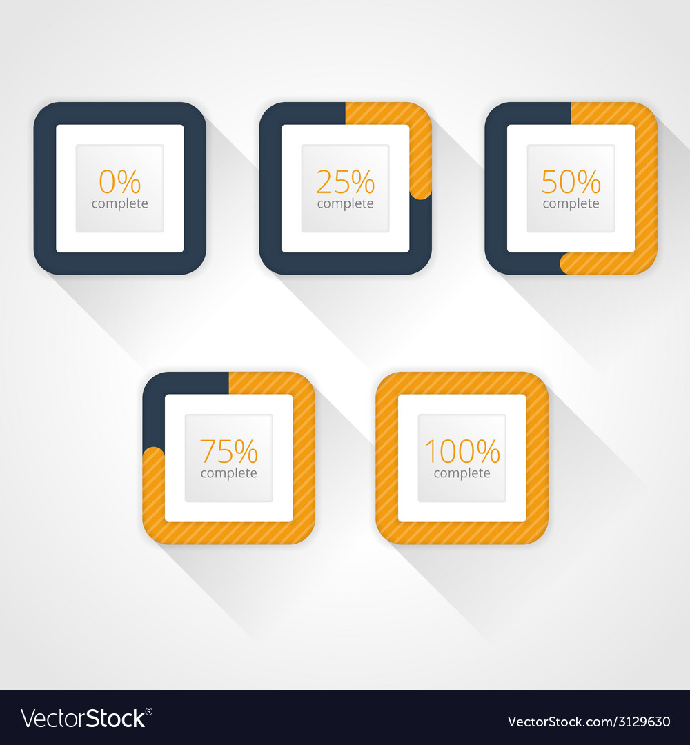 Progress bars for website and applications