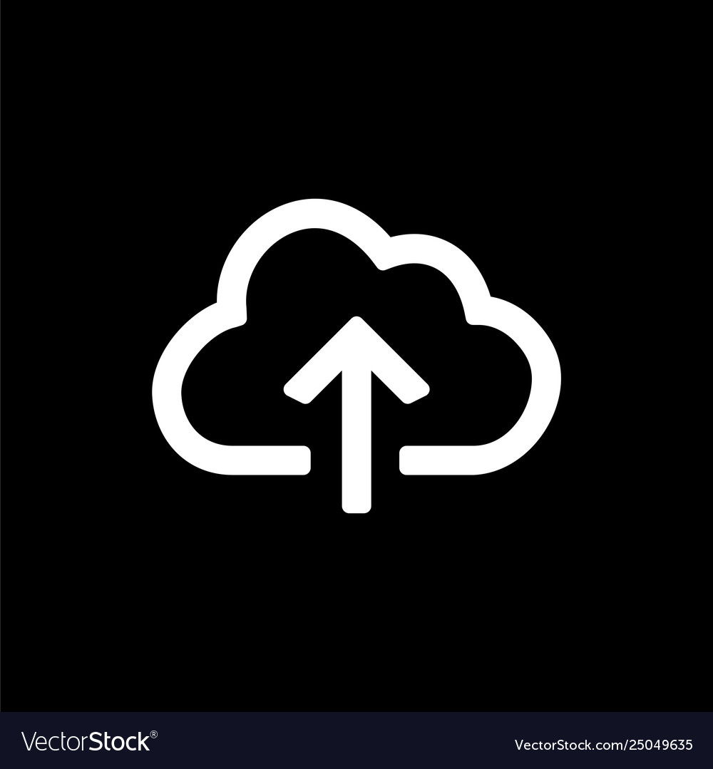 Backup and restore data cloud icon for simple vector image Backup and restore data cloud icon for simple