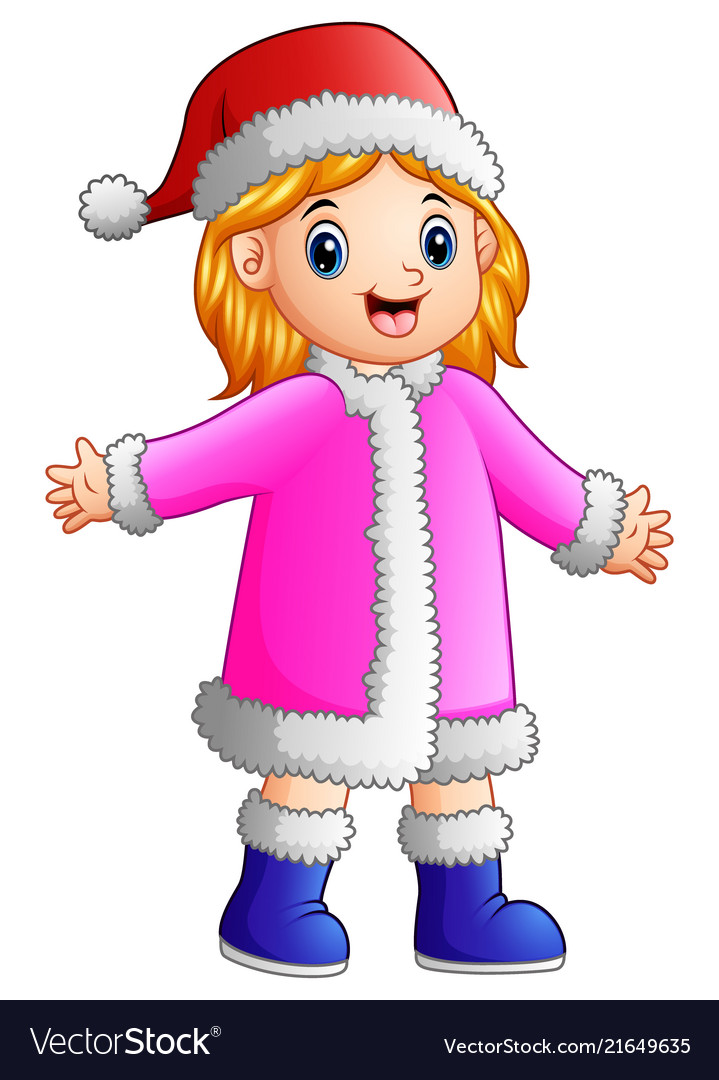 pink santa costume