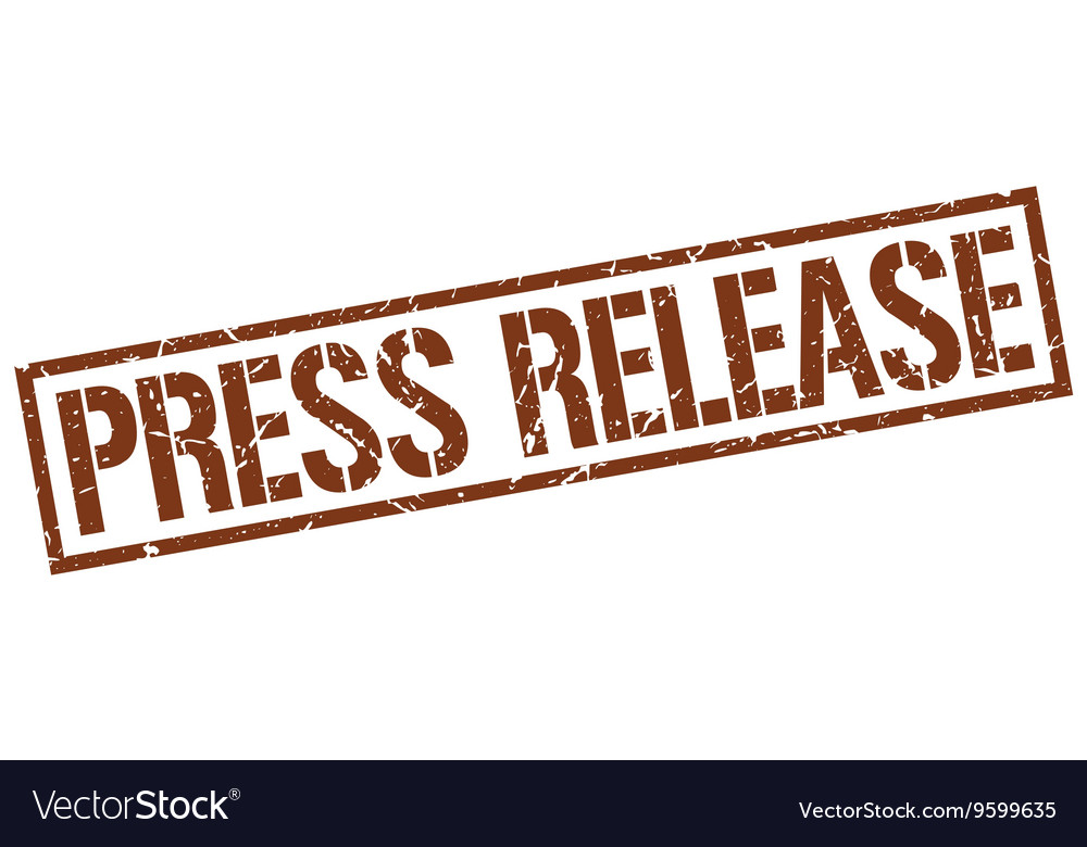 Press release stamp