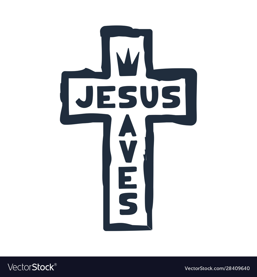 Stickers Papercraft Jesus Saves Etna pe