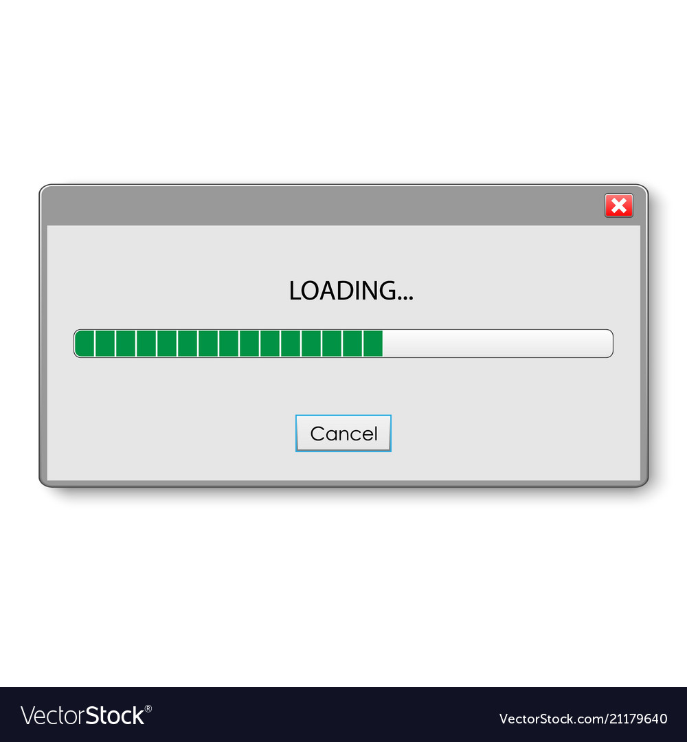 Loading Bar Icon