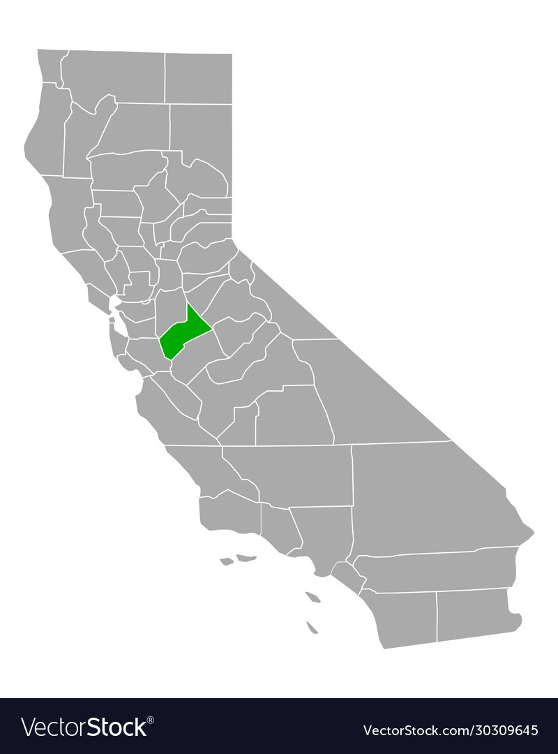 Map stanislaus in california