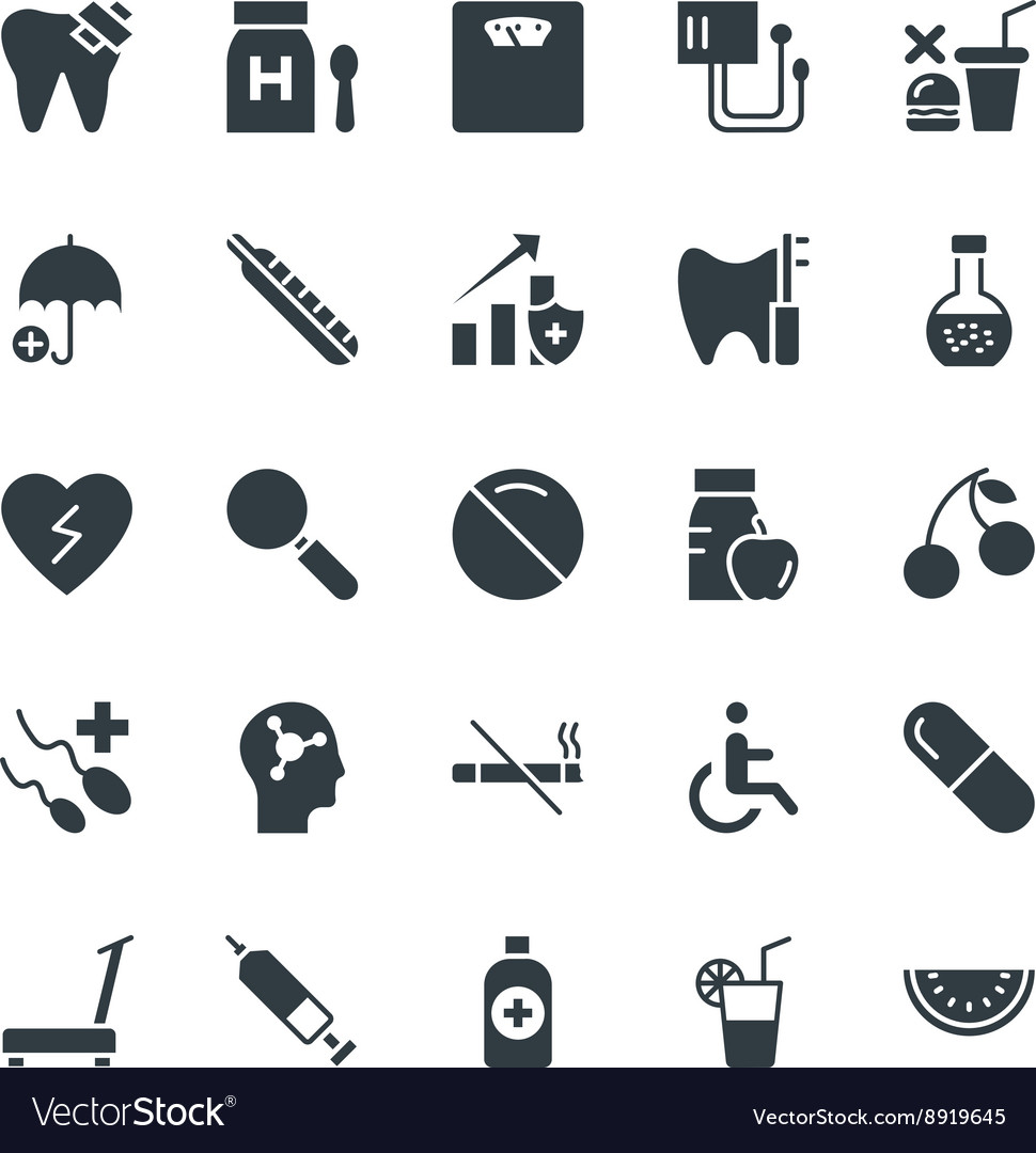 Medical and health cool icons 9