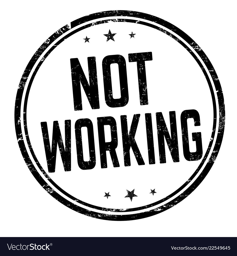 not-working-sign-or-stamp-royalty-free-vector-image