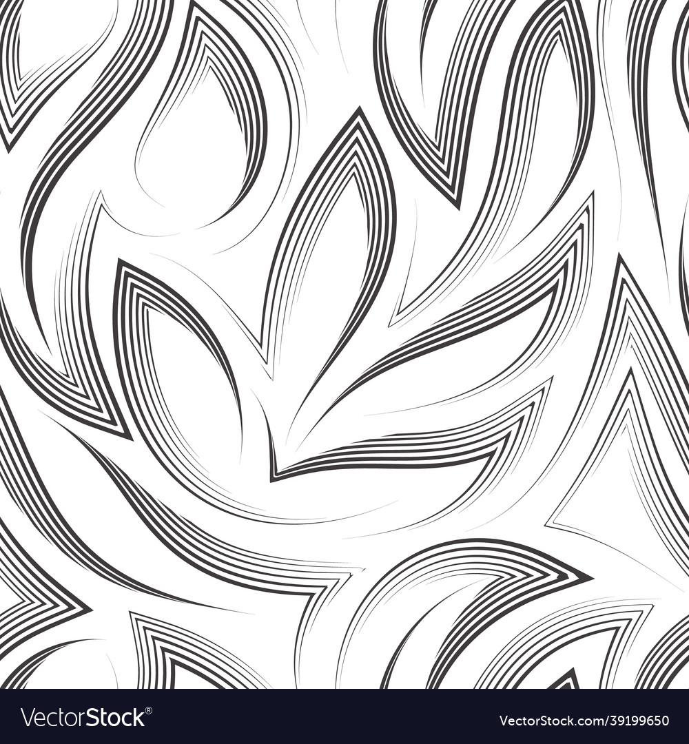 Abstract Flowing Lines Pattern