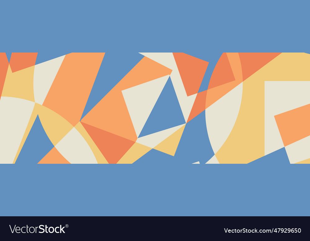 Abstract pattern of arbitrary geometric shapes Vector Image Abstract pattern of arbitrary geometric shapes