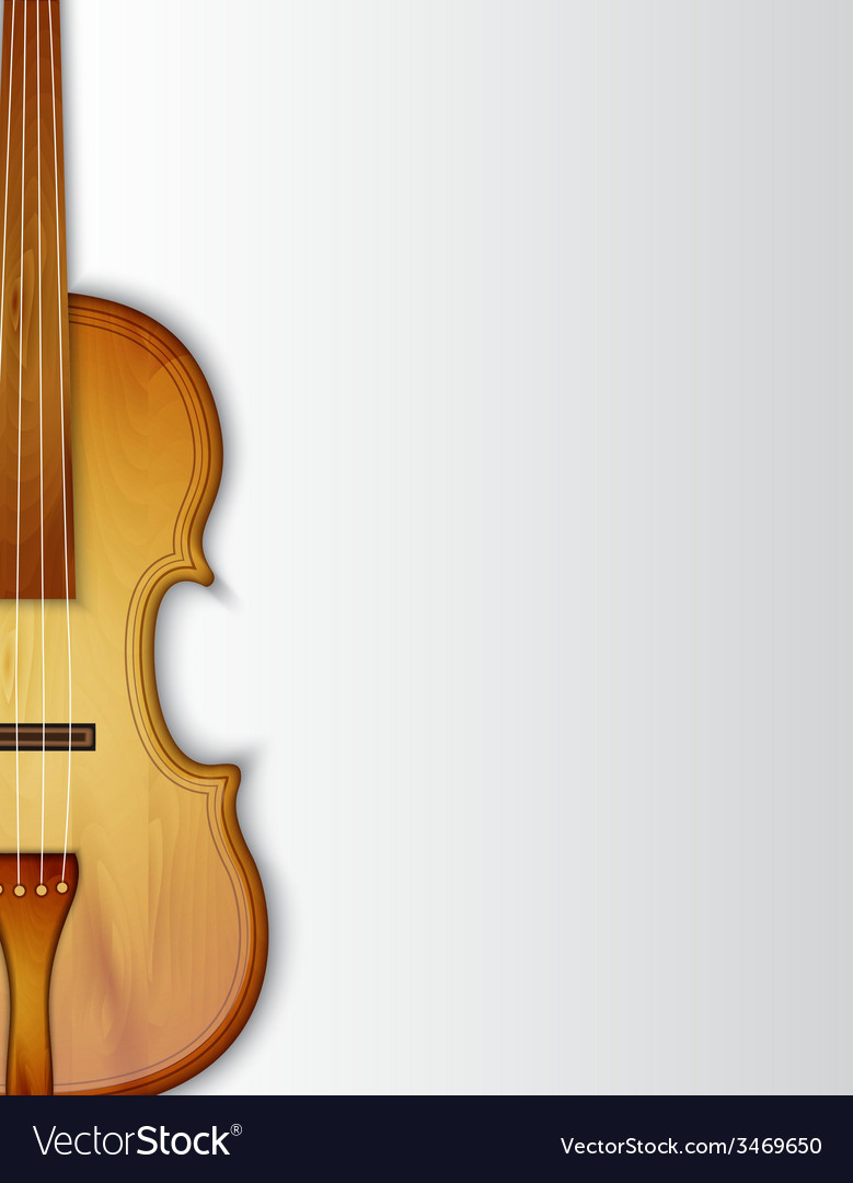 Background with violin